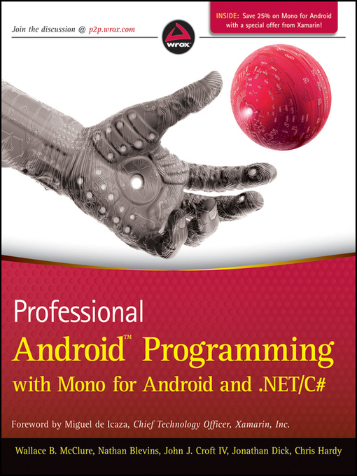 Title details for Professional Android Programming with Mono for Android and .NET/C# by Wallace B. McClure - Available